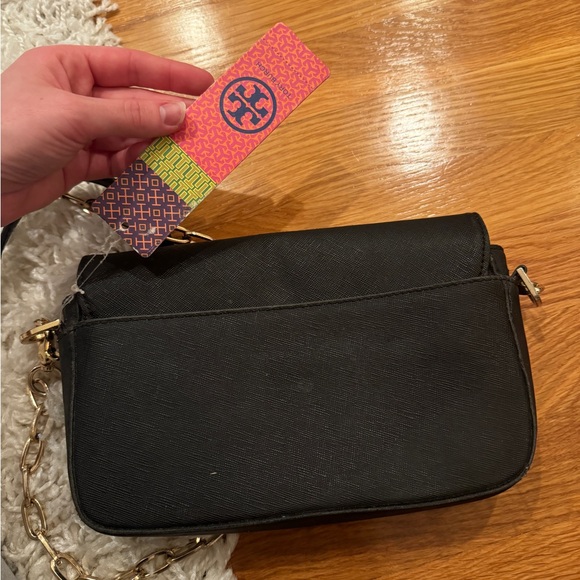 Tory Burch Black and Gold Crossbody - Picture 11 of 15
